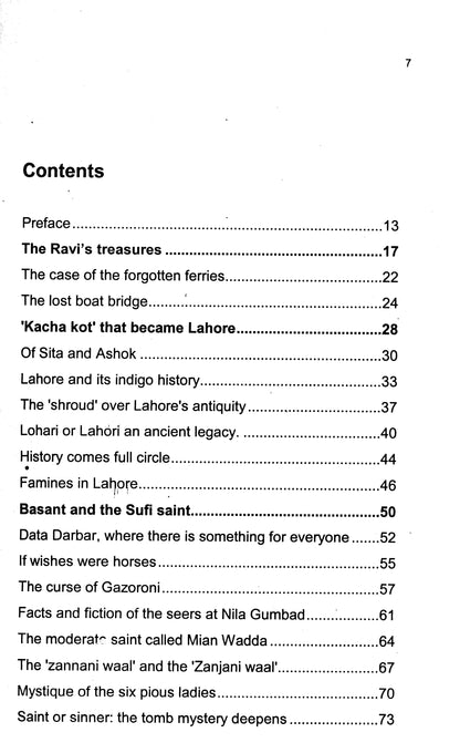 Lahore Tales Without End  [English]