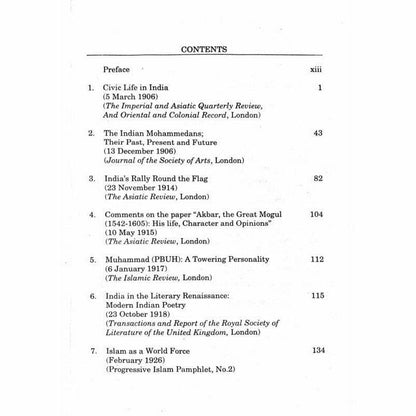 Abdullah Yusuf Ali's Lectures, Speeches and Addresses  [English]