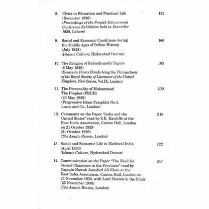 Abdullah Yusuf Ali's Lectures, Speeches and Addresses  [English]