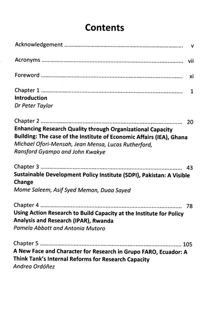 Action Research & Organizational Capacity Build  [English]