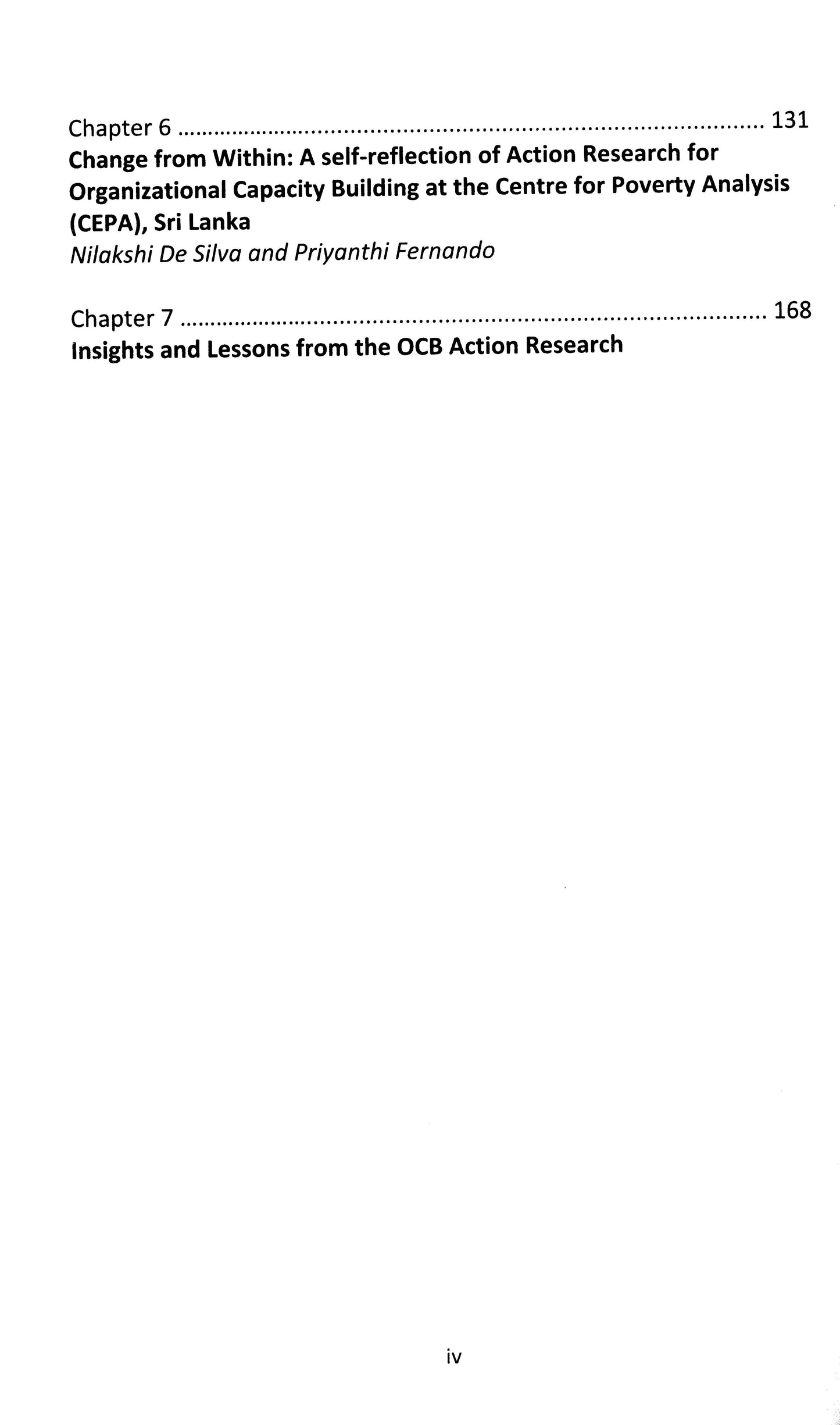 Action Research & Organizational Capacity Build  [English]