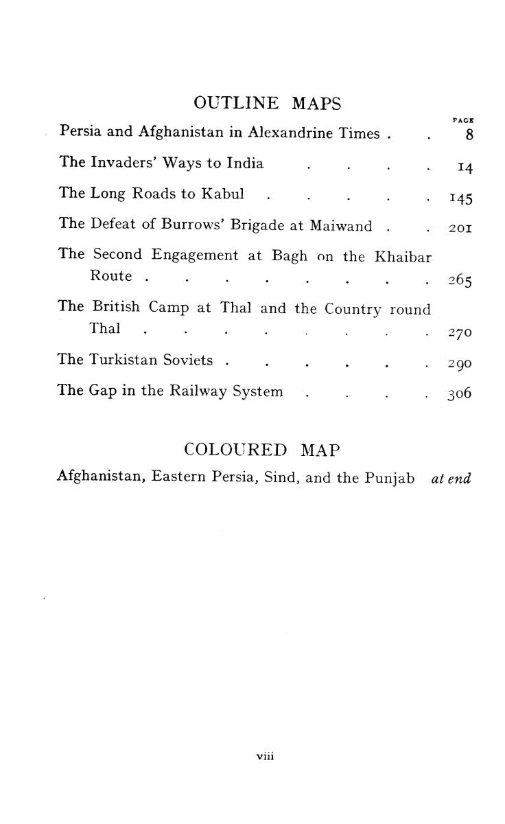 Afghanistan From Darius To Amanullah [English]