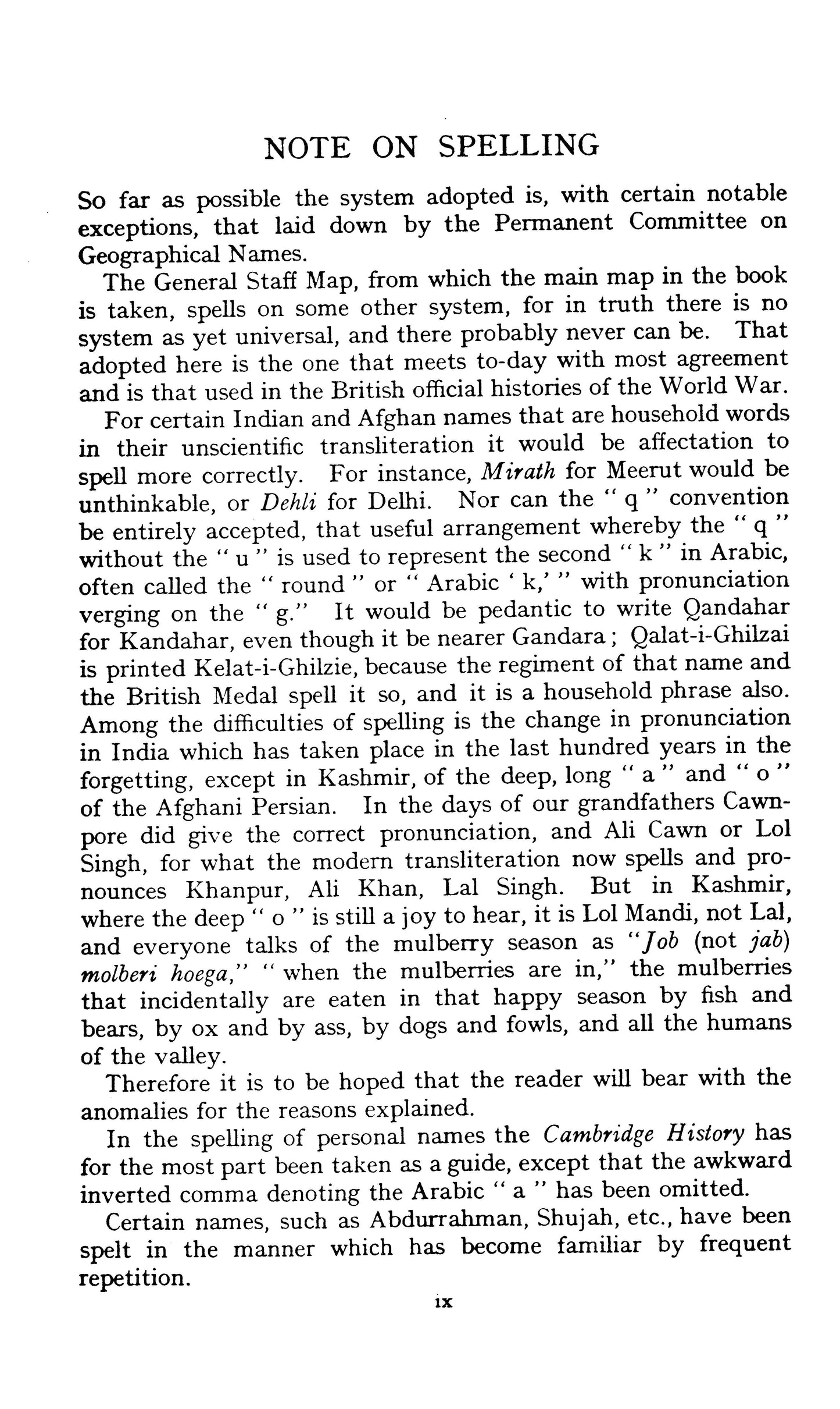 Afghanistan From Darius To Amanullah  [English]
