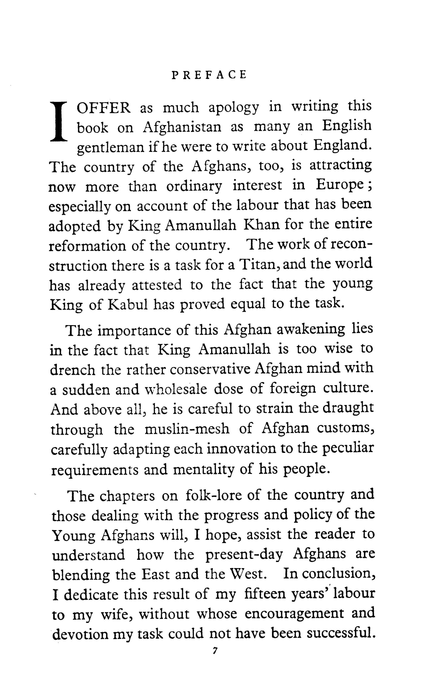 Afghanistan Of Afghans  [English]