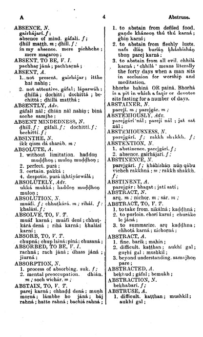 An English Punjabi Dictionary  [English]