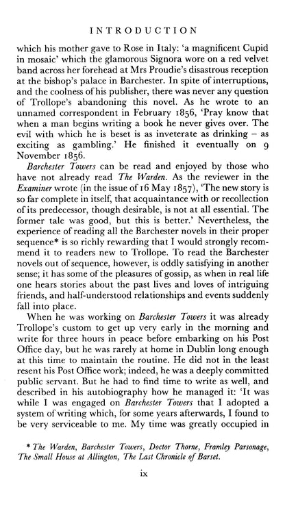 Barchester Towers - Anthony Trollope[English]