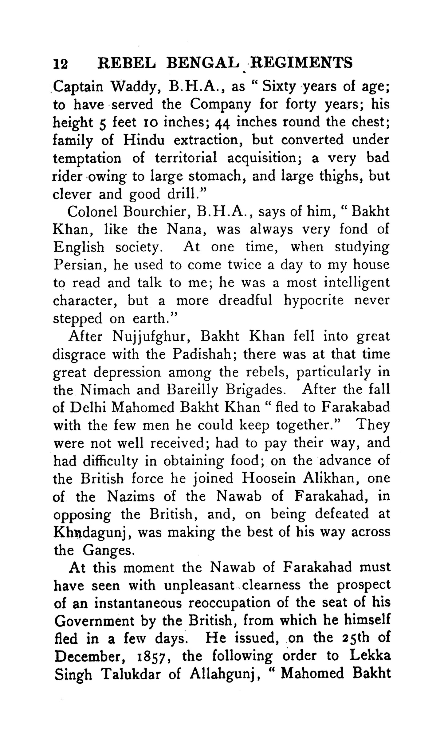 Postscript To Records Of Indian Mutiny  [English]