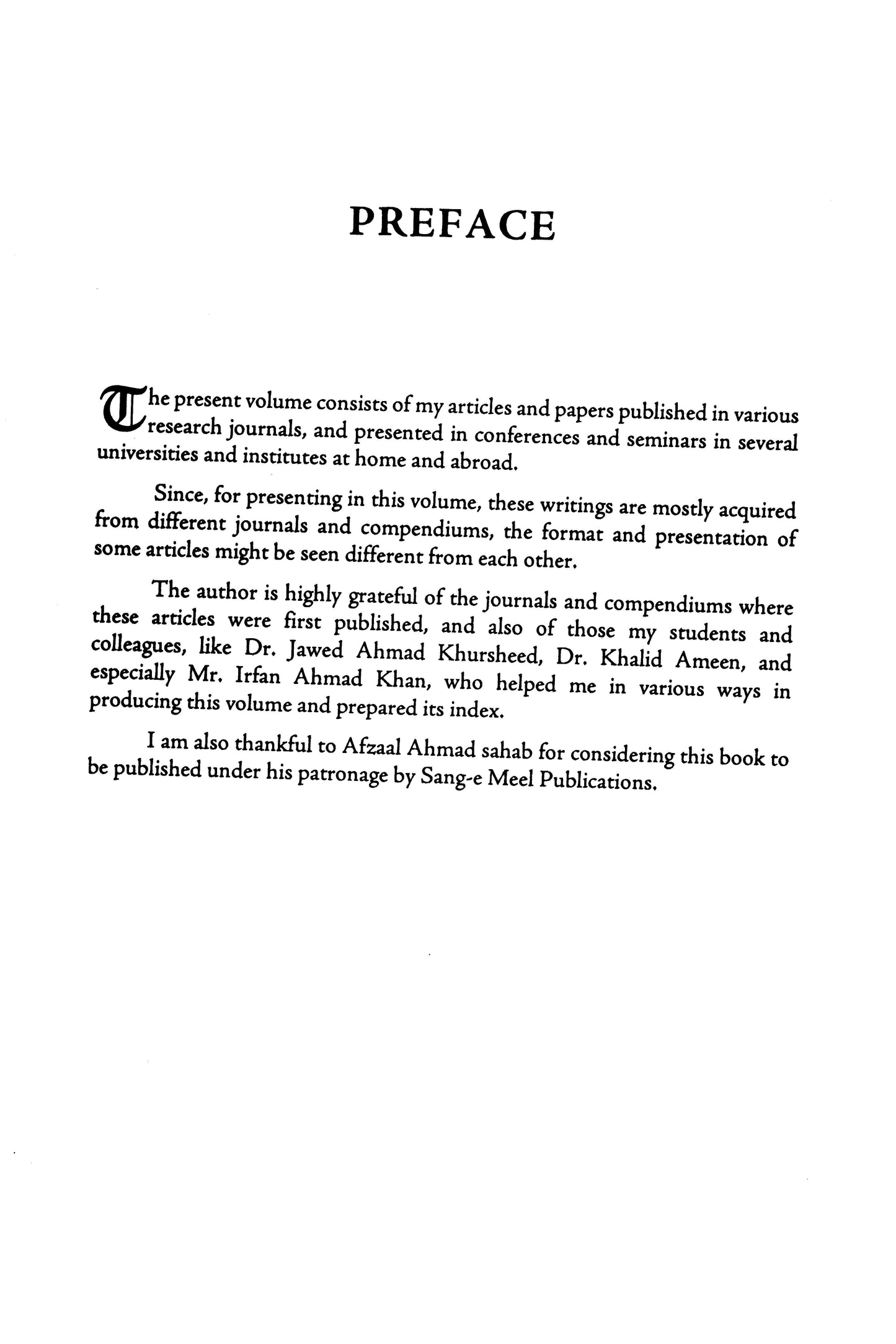 Approaches to the Studies in Socio-Cultural Muslim South Asia and the World - Moinuddin Aqeel  [English]