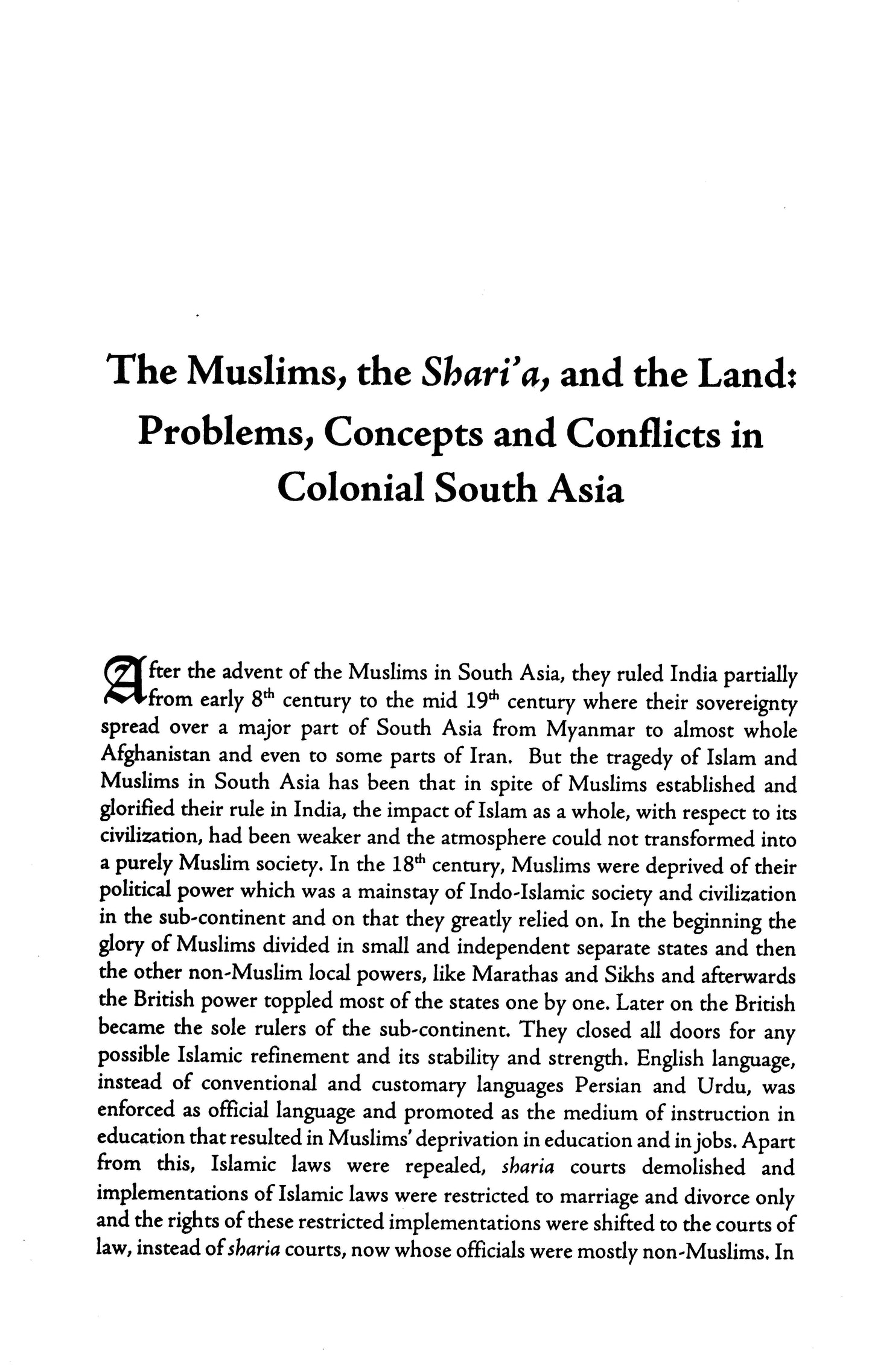 Approaches to the Studies in Socio-Cultural Muslim South Asia and the World - Moinuddin Aqeel  [English]