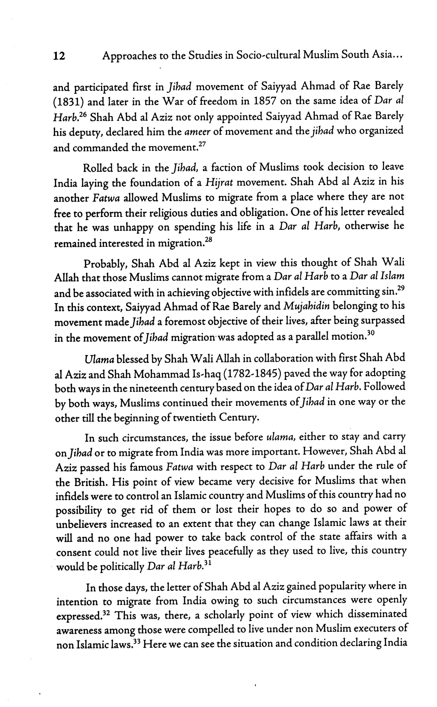 Approaches to the Studies in Socio-Cultural Muslim South Asia and the World - Moinuddin Aqeel  [English]