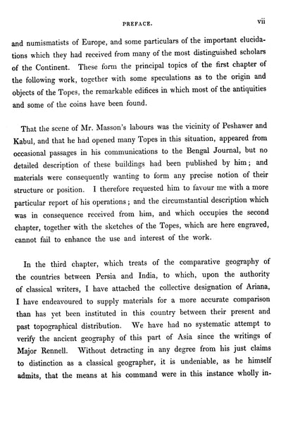 Ariana Antiqua: A descriptive account of the Antiquities and Coins of Afghanistan  [English]