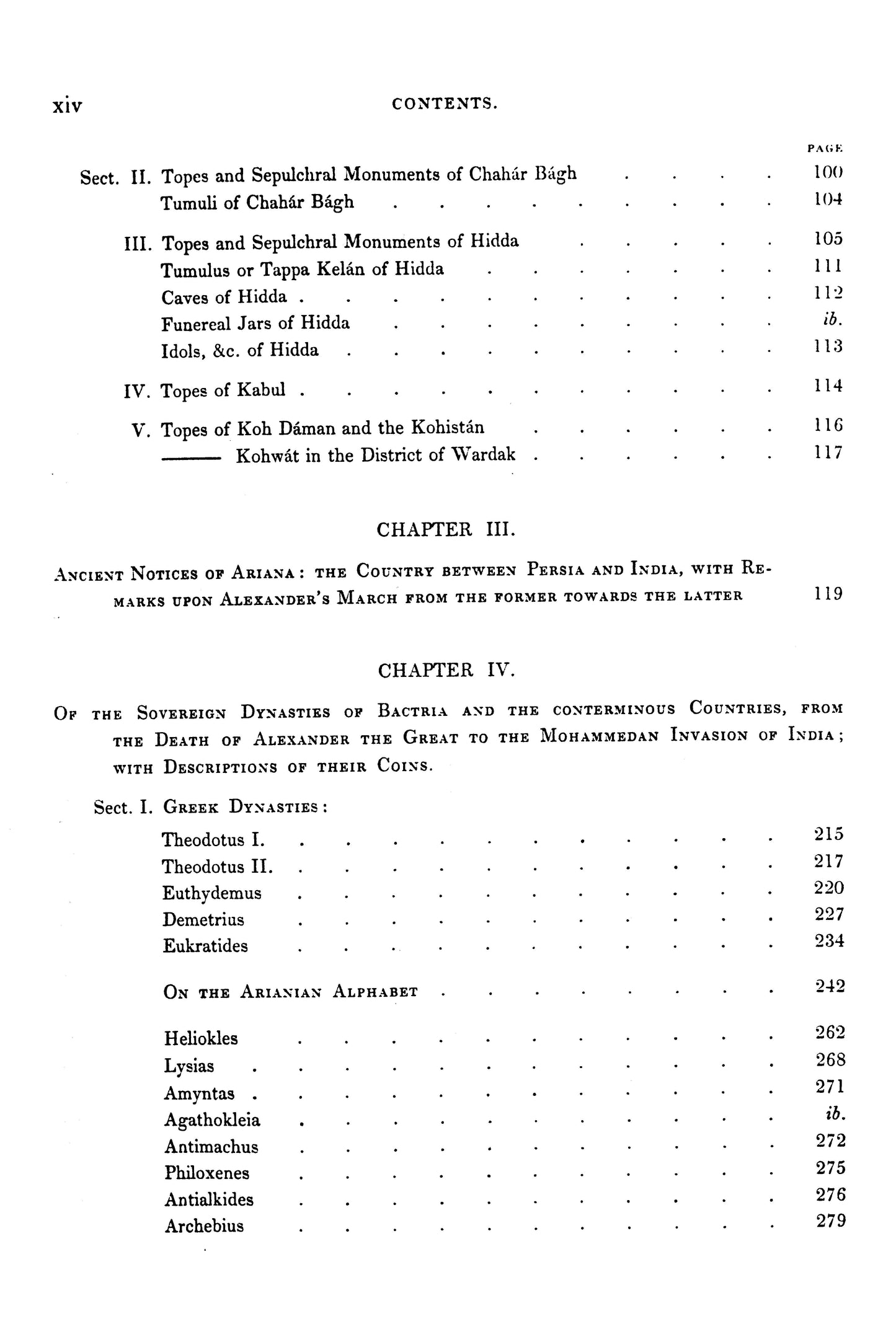 Ariana Antiqua: A descriptive account of the Antiquities and Coins of Afghanistan  [English]