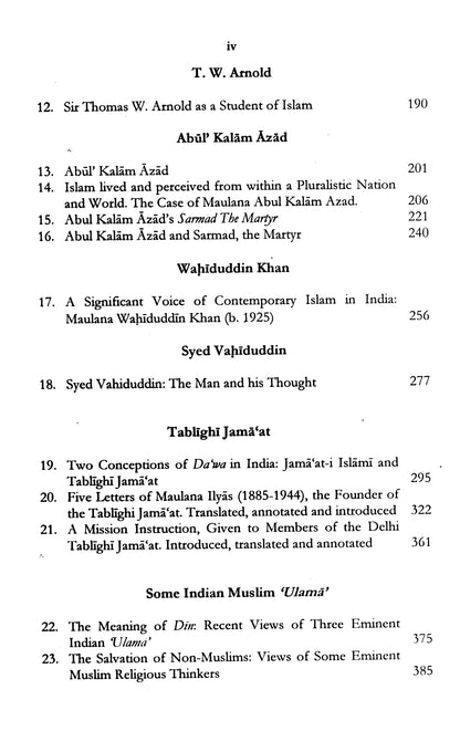 Aspects Of Religious Thought In Modern Muslim India  [English]