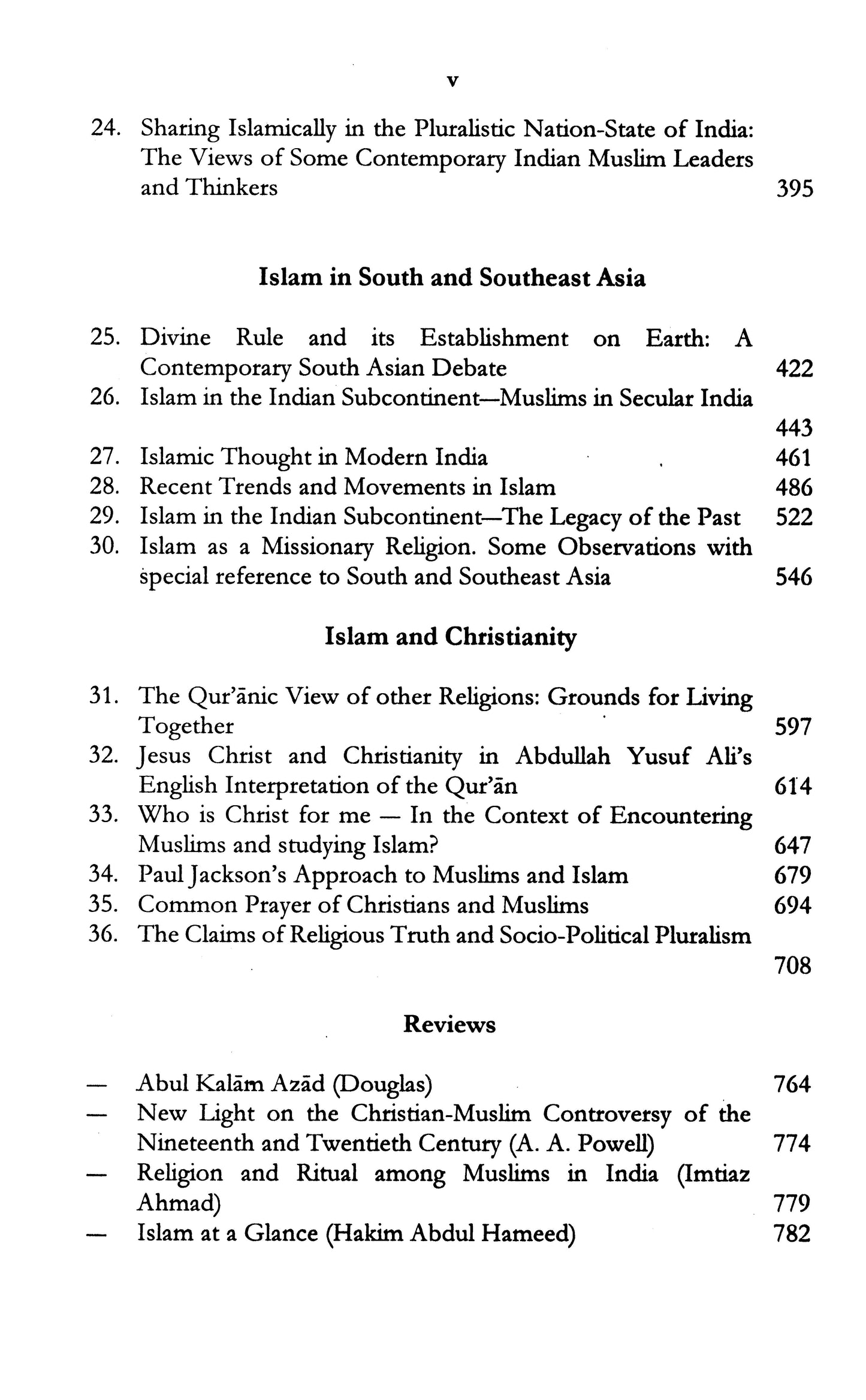 Aspects Of Religious Thought In Modern Muslim India  [English]