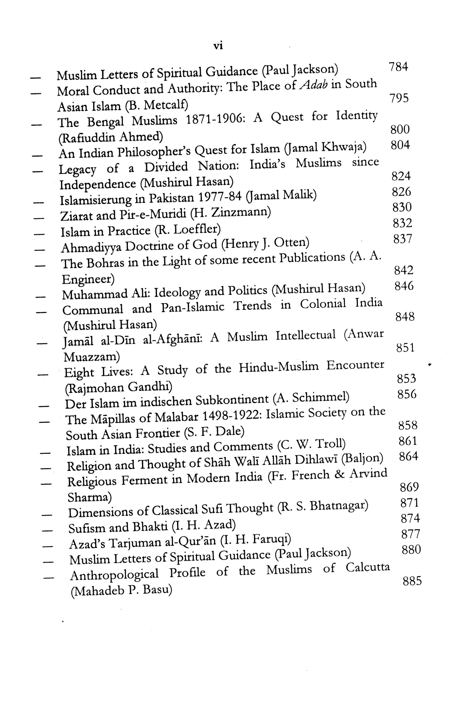 Aspects Of Religious Thought In Modern Muslim India  [English]