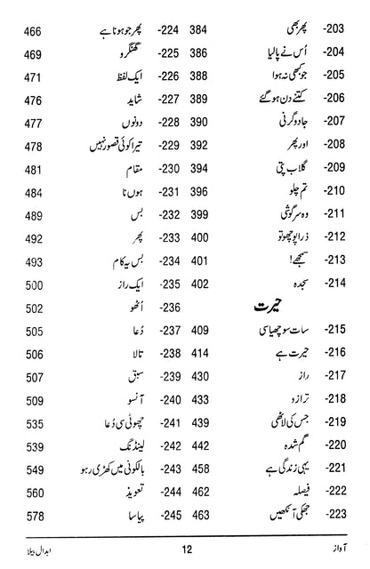 Awaz - Abdaal Bela