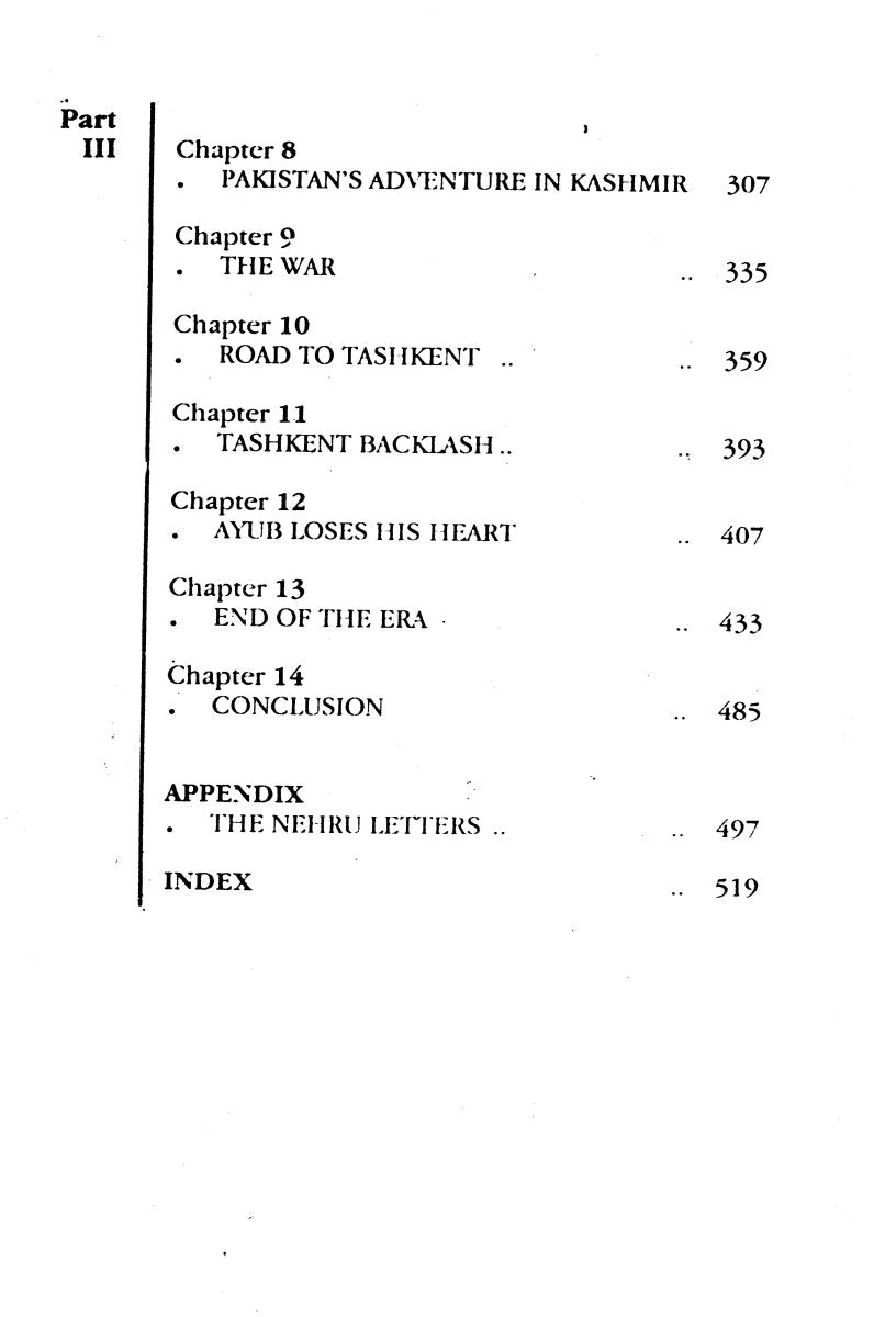 Ayub Khan Pakistan's First Military Ruler [English]