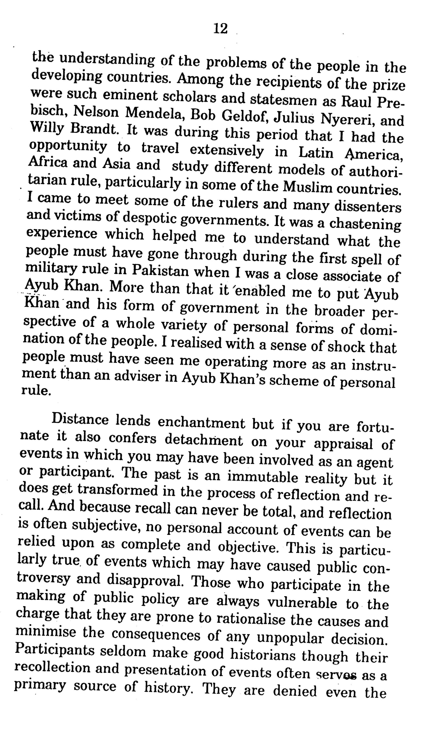 Ayub Khan Pakistan's First Military Ruler  [English]
