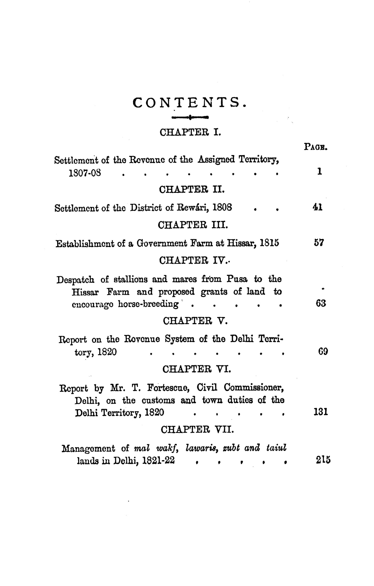 Records Of The Delhi Residency And Agency  [English]