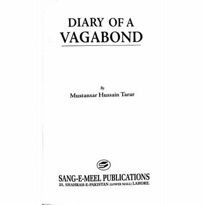 Diary Of A Vagabond  [English]