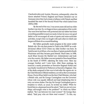 Espionage of the Century: An Untold Story - Ambassador Zahid Said [English]