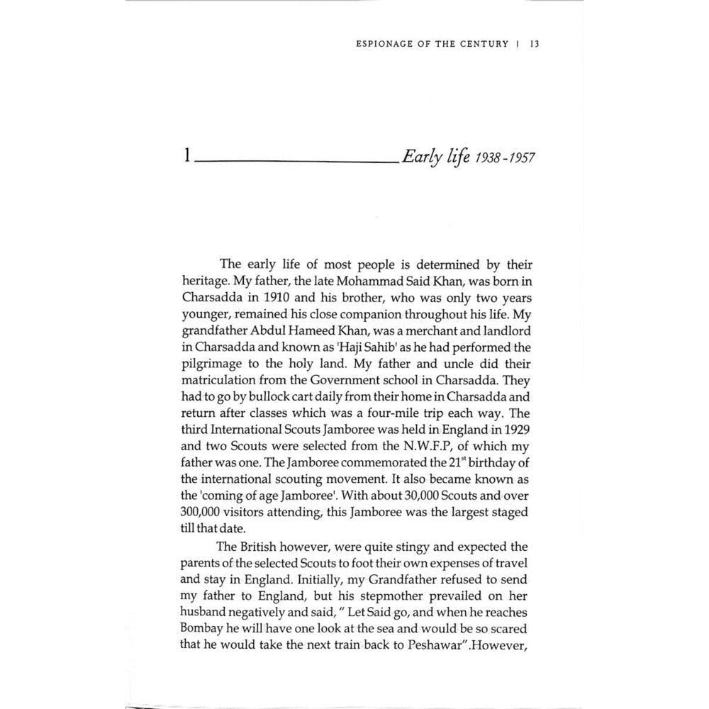 Espionage of the Century: An Untold Story - Ambassador Zahid Said [English]