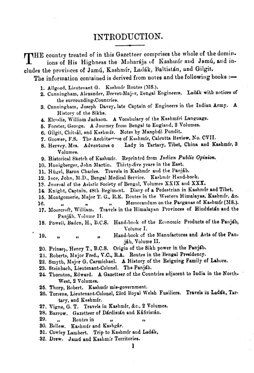 Gazetteer Of Kashmir And Ladak [English]