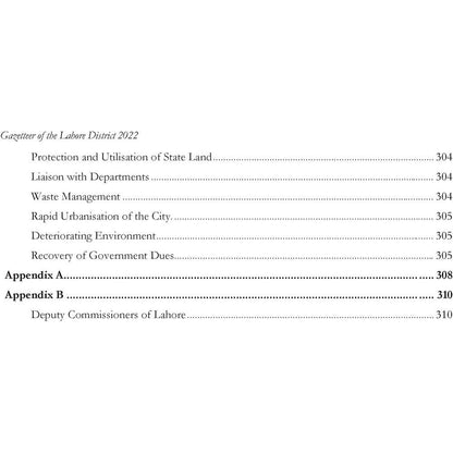 Gazetteer of the Lahore District 2022 [English]