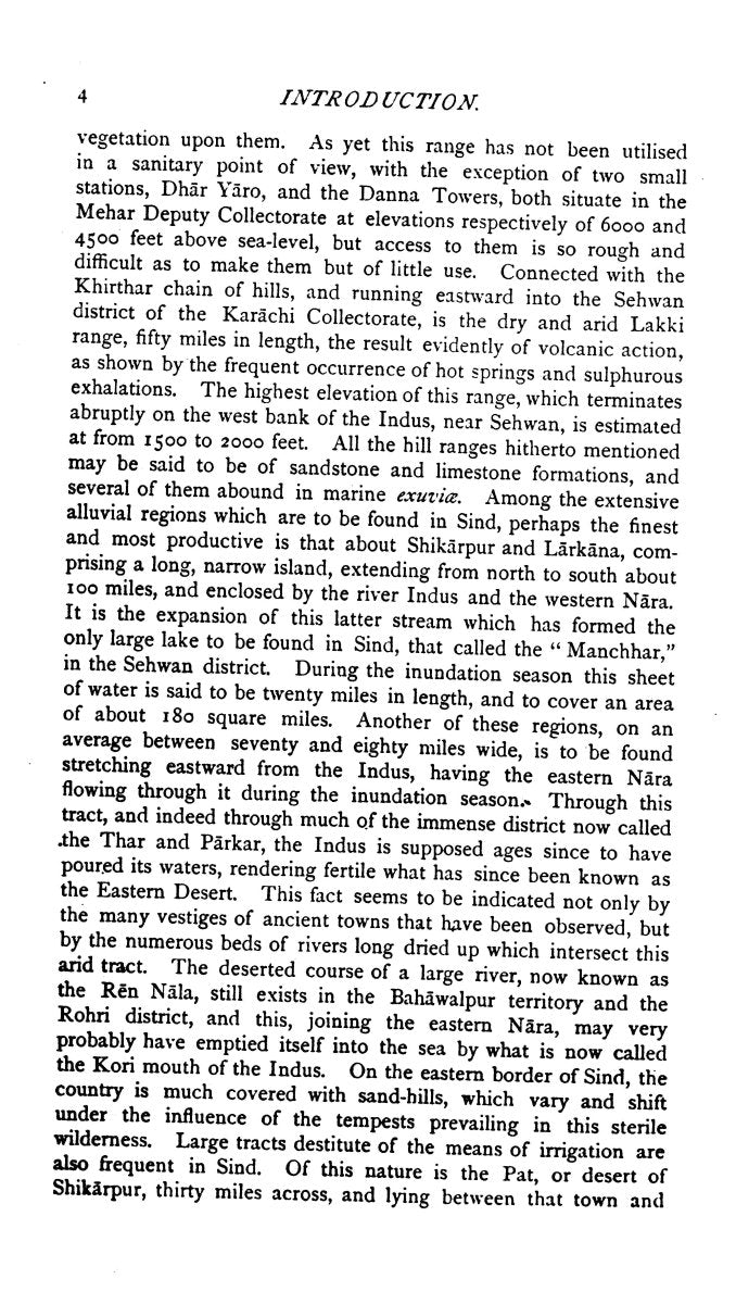 Gazetteer Of The Province Of Sindh [English]