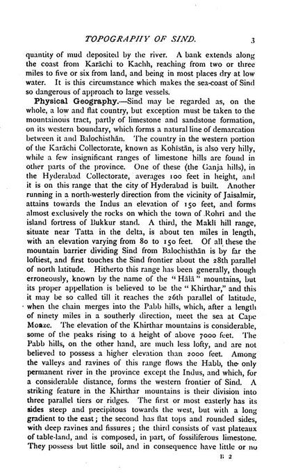 Gazetteer Of The Province Of Sindh [English]