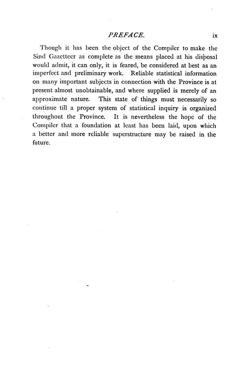 Gazetteer Of The Province Of Sindh [English]