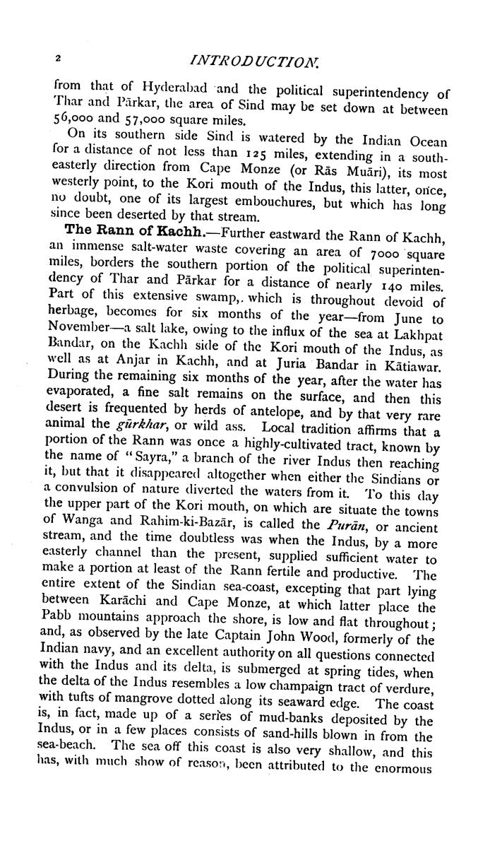 Gazetteer Of The Province Of Sindh [English]