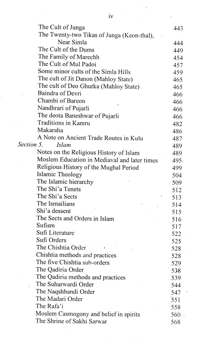 Glossary Of The Tribes & Castes Of Punjab, Nwfp [English]