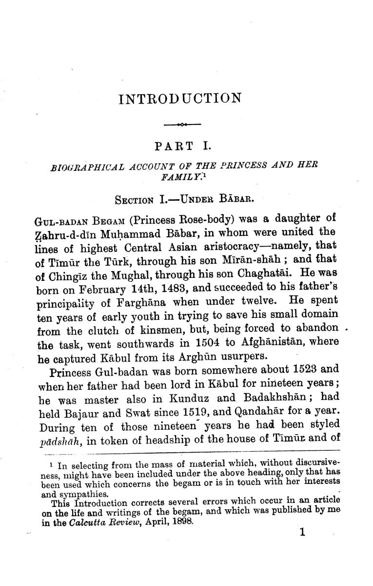 Humayun - Nama The History Of Humayun [English]