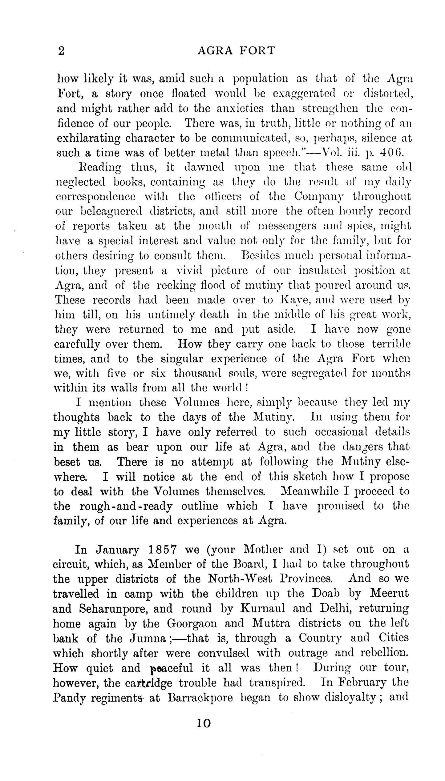 Records Of Intelligence Department Mutiny 1857  [English]