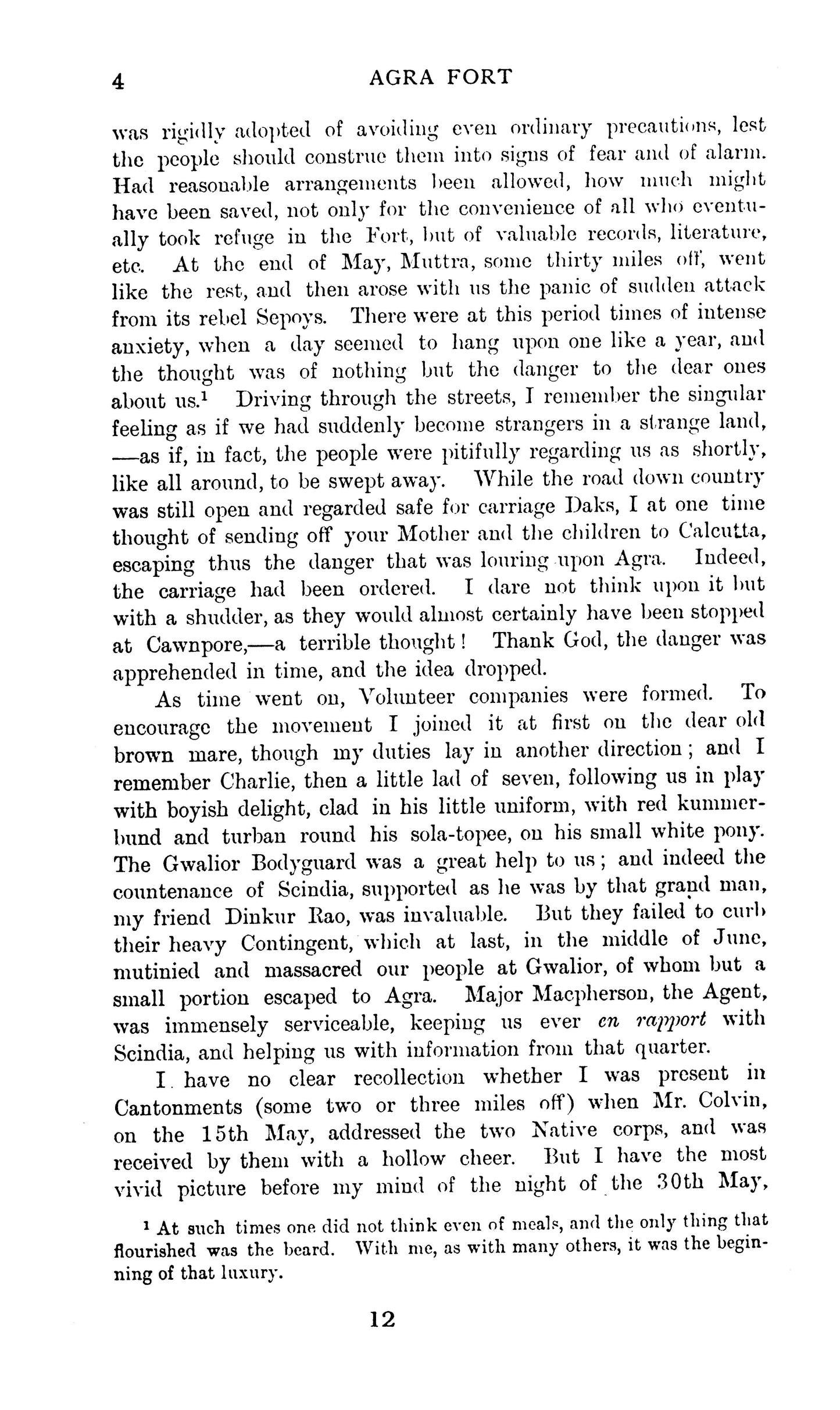 Records Of Intelligence Department Mutiny 1857  [English]