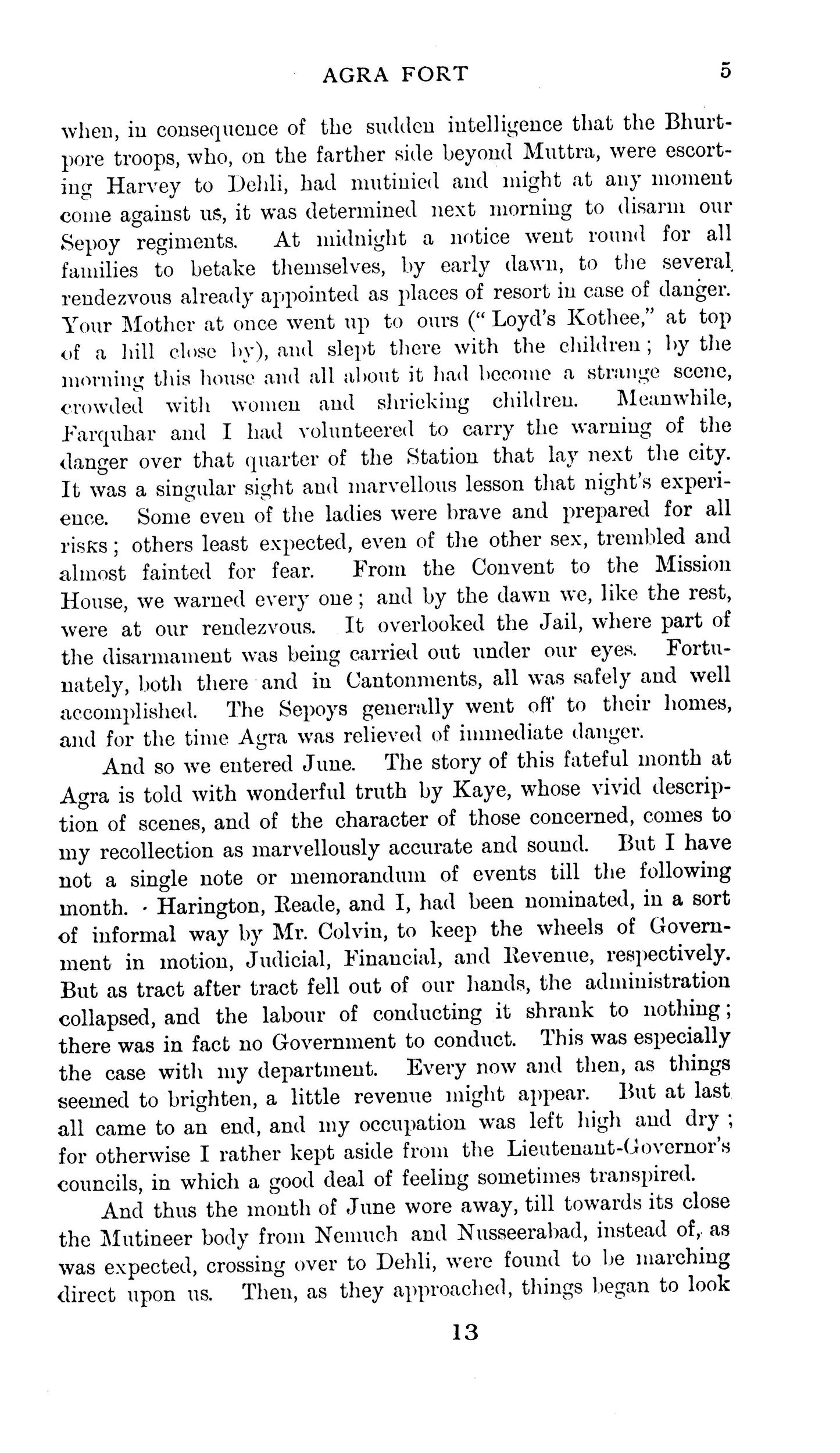 Records Of Intelligence Department Mutiny 1857  [English]