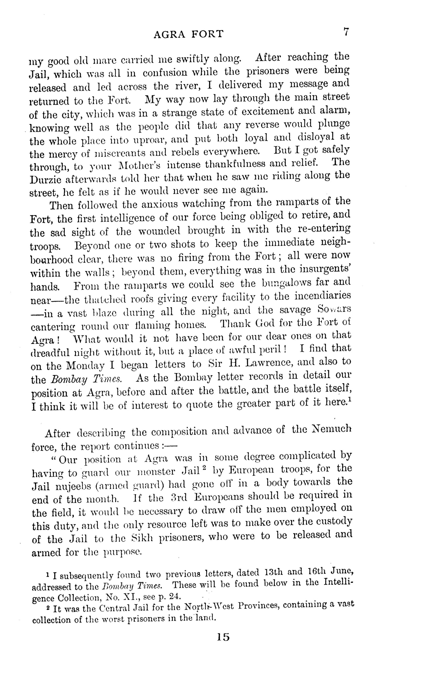 Records Of Intelligence Department Mutiny 1857  [English]
