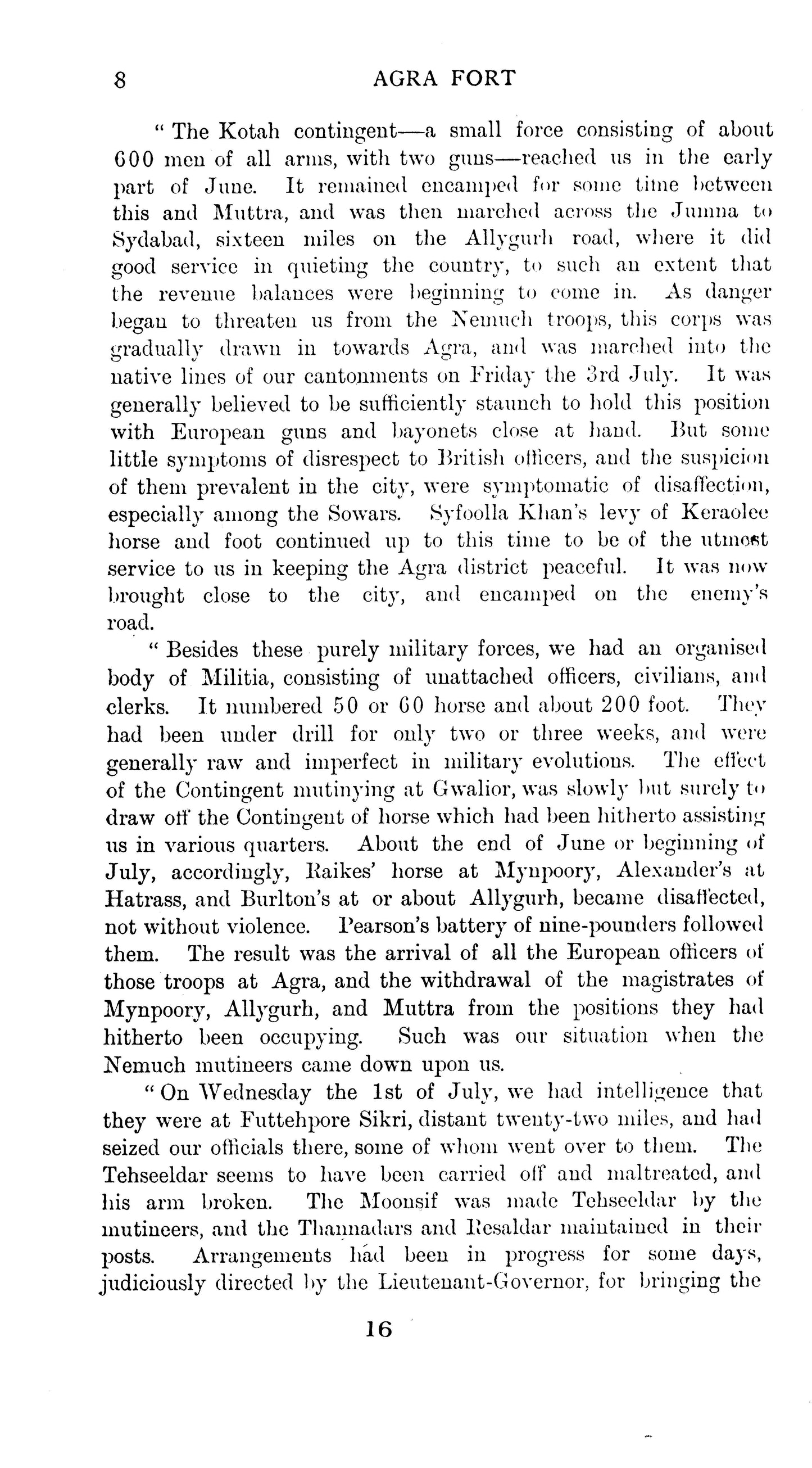 Records Of Intelligence Department Mutiny 1857  [English]