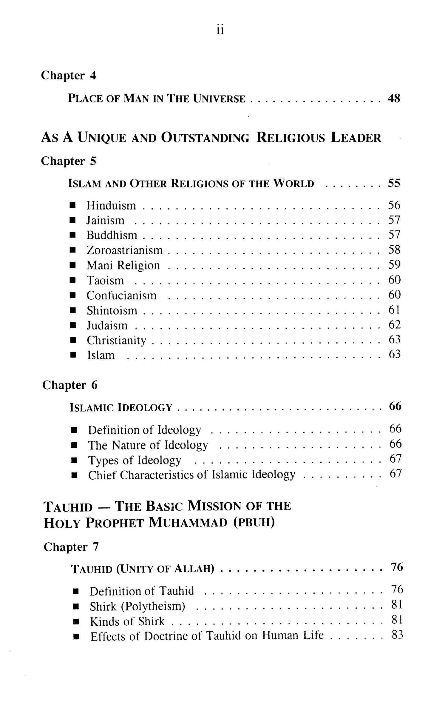 Islamic Way Of Life  [English]