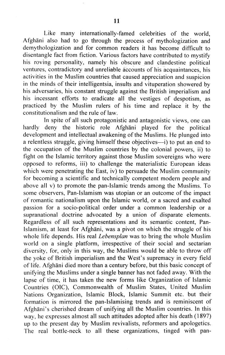 Jamal Al - Din Al - Afghani [English]