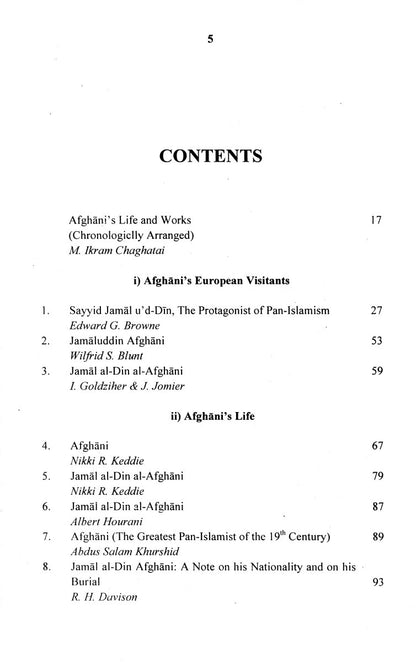 Jamal Al - Din Al - Afghani [English]