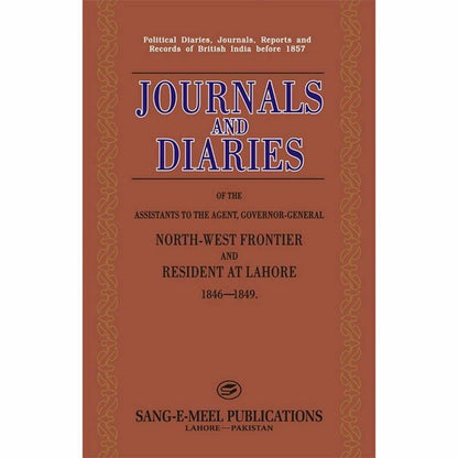 Journals And Diaries :Assis.To Agent, Gov.Nwfp  [English]