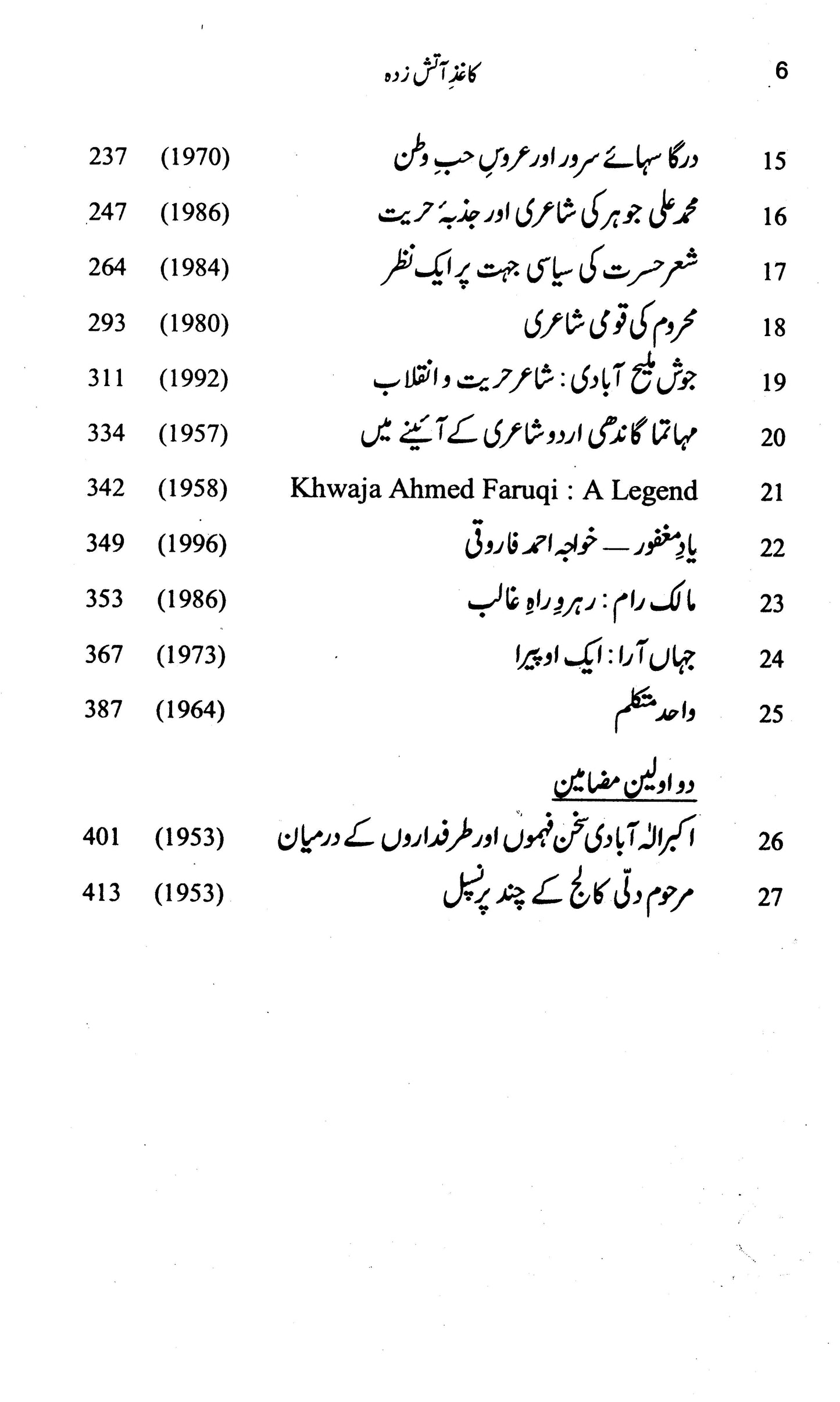 Kaaghaz-E-Aatish Zadah