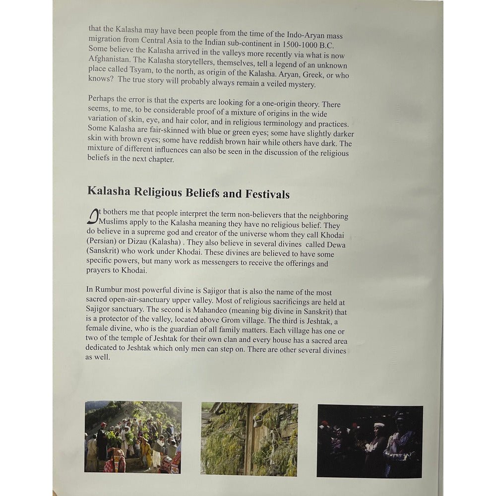 Kalasha Their Life & Tradition [English]