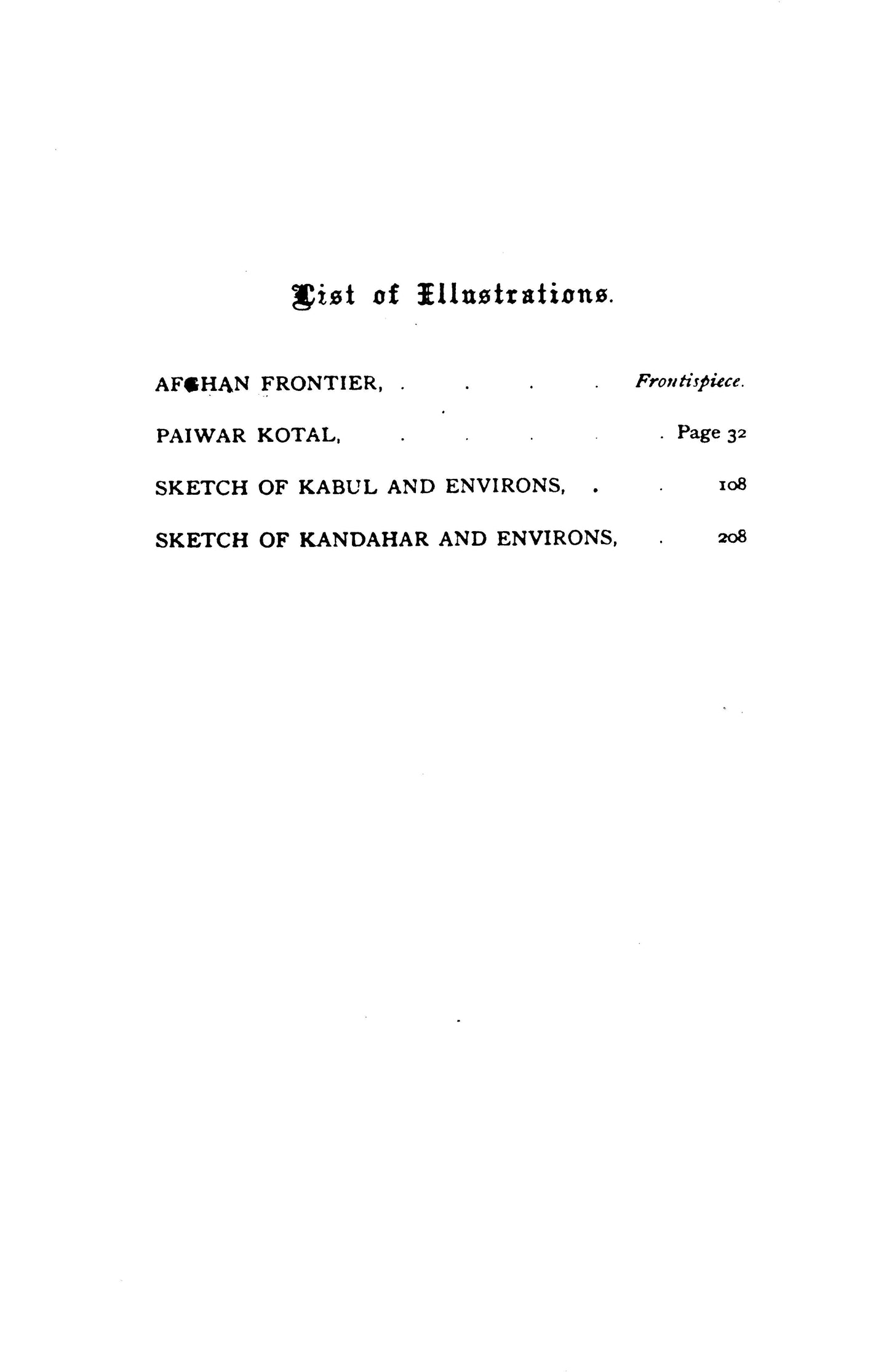 Afghanistan: Kurum Kabul And Kandahar  [English]