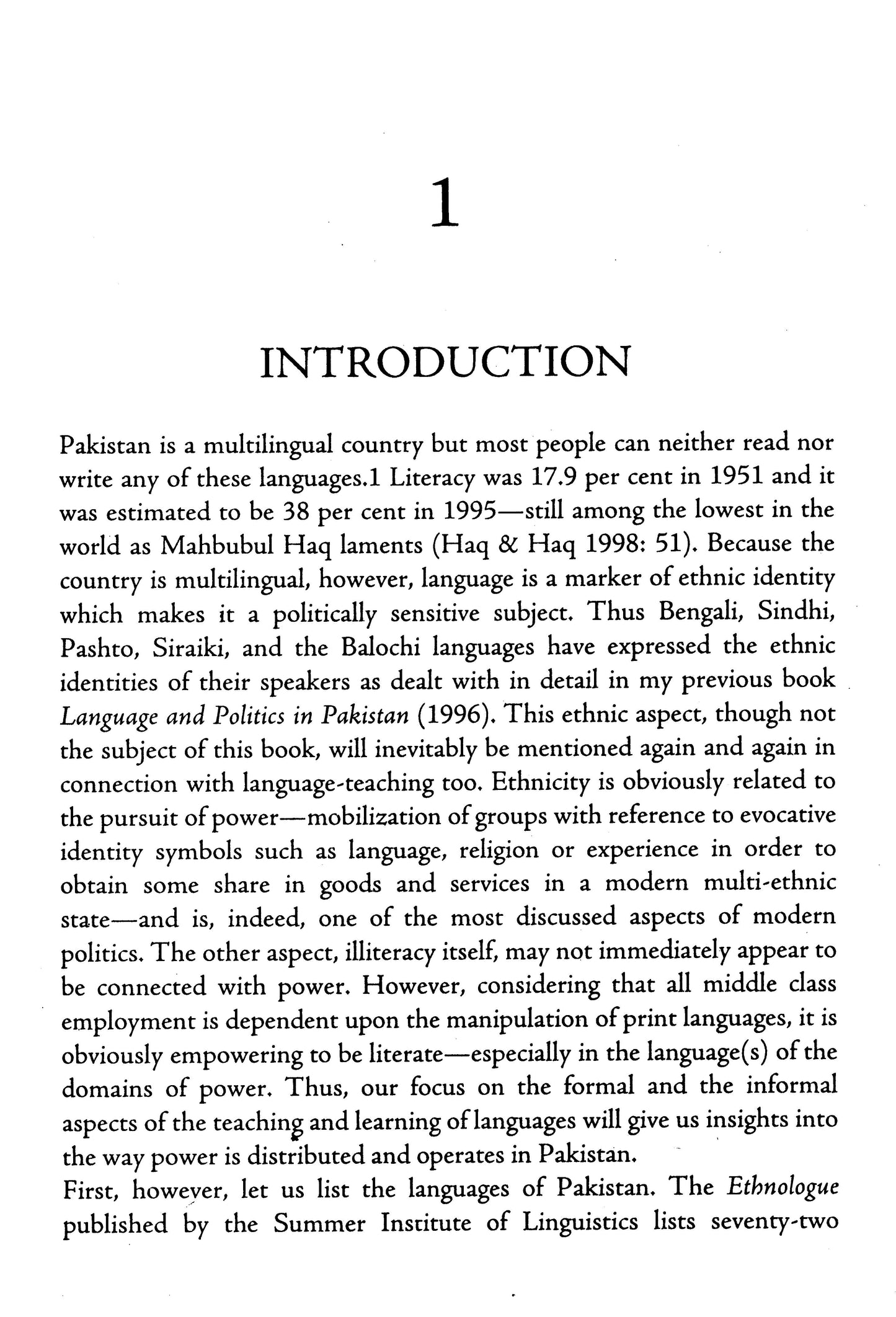 A History Of Language Learning Among The Muslims of South Asia  [English]