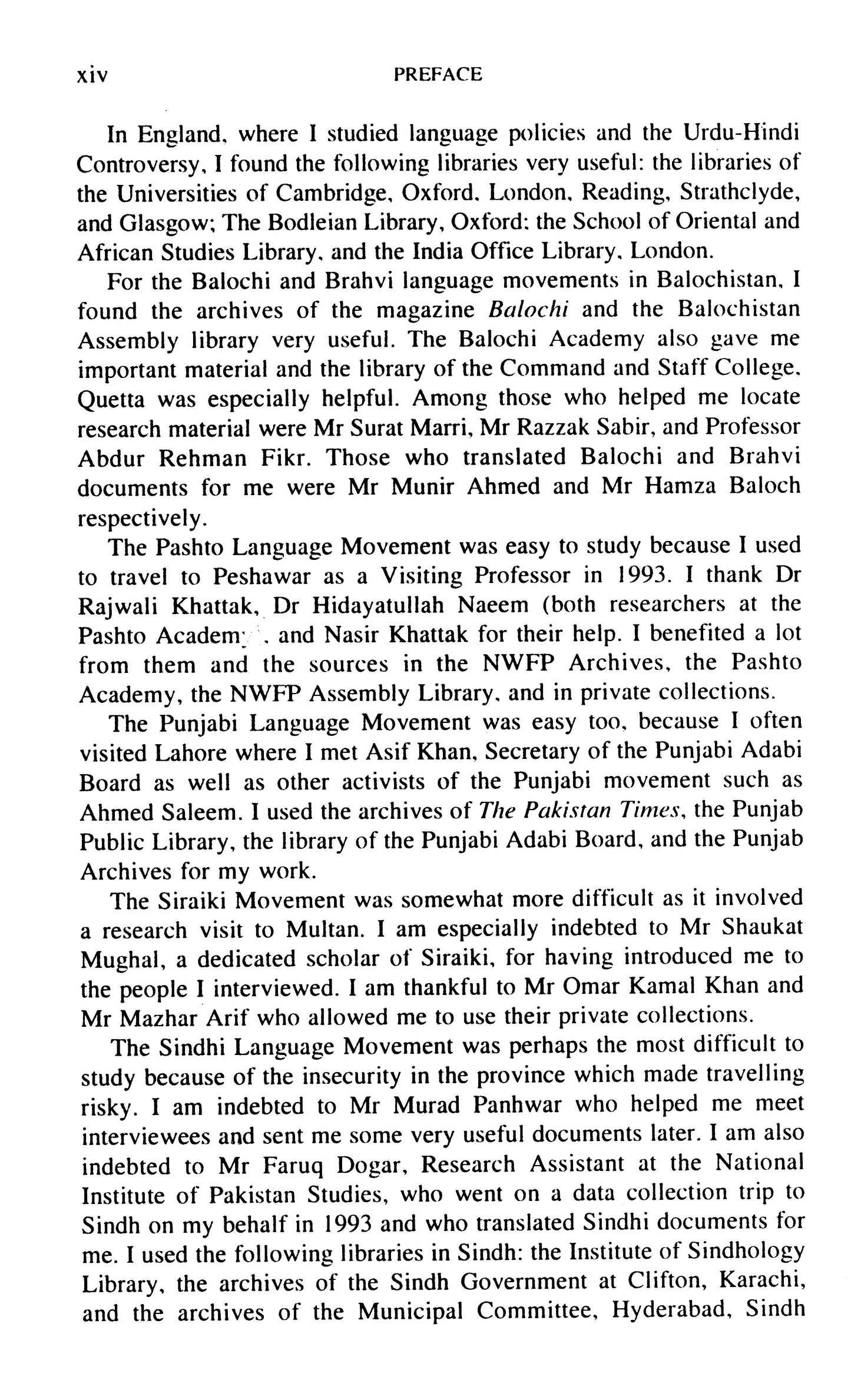 Language & Politics In Pakistan  [English]