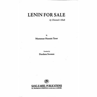 Lenin For Sale  [English]