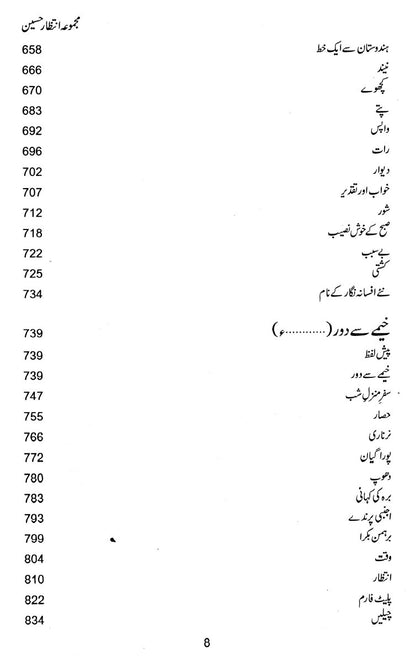 Majmua Intizar Husain